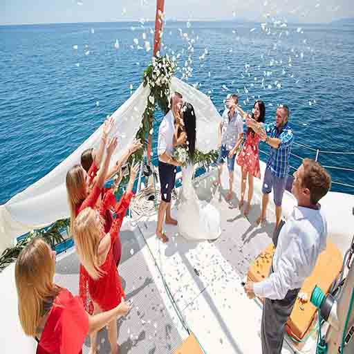 Свадьба на Яхте В Турции